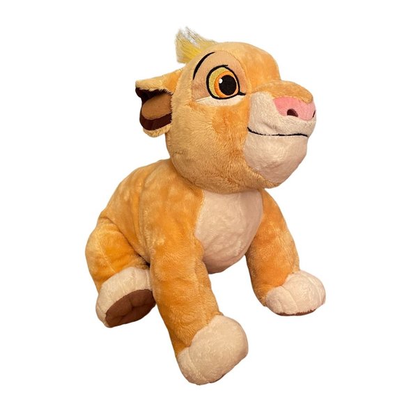 Disney Store Authentic Original The Lion King Simba Plush Stuffed Animal Toy - Picture 2 of 8